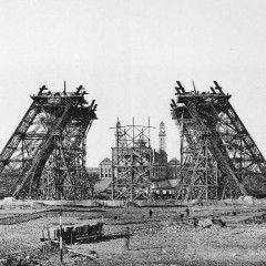 Eiffelova věž – výstavba 1
