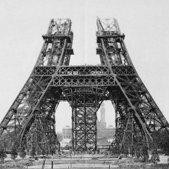 Eiffelova věž – výstavba 3