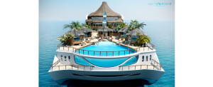 Tropical Island Paradise Themed Superyacht By Yacht Island Design